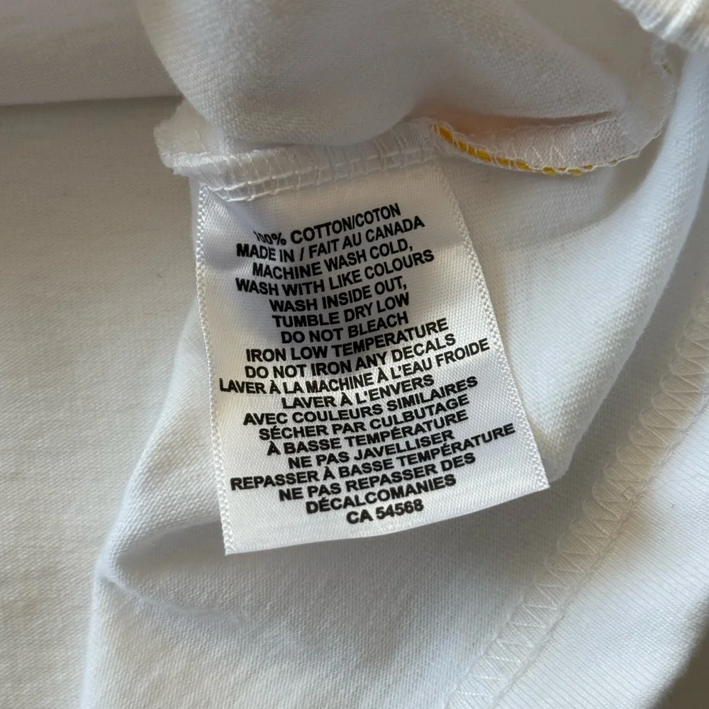 Yellow Label Co. Essentials T-Shirt - White - Size Large - Picture 7 of 8